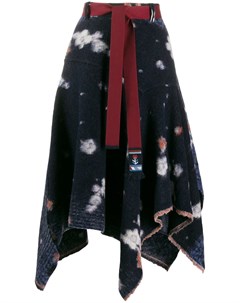 Фактурная юбка с цветочным принтом High by claire campbell