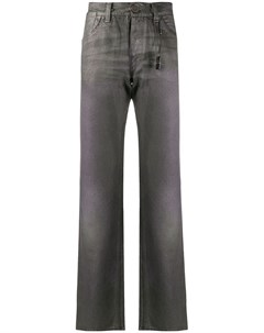 Прямые джинсы 1990 х годов с эффектом металлик Gianfranco ferre pre-owned