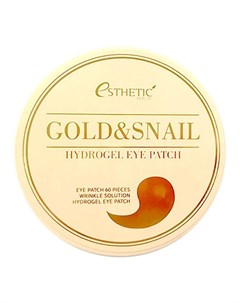 Гидрогелевые патчи для глаз Gold Snail 60 шт Esthetic house