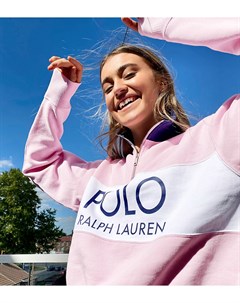 Эксклюзивный розовый свитер с логотипом x ASOS Polo ralph lauren