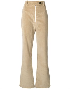 Вельветовые брюки с хлястиком A.w.a.k.e. mode