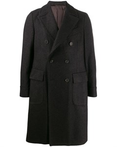 Двубортное пальто миди Dell'oglio