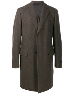 Однобортное кашемировое пальто Lanvin