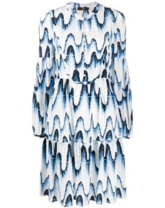 Платье на пуговицах с абстрактным принтом Steffen schraut