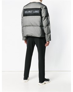 Куртка пуховик с логотипом Helmut lang