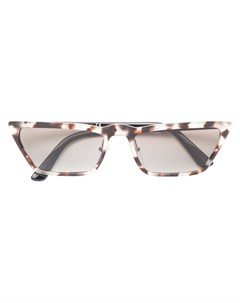 Солнцезащитные очки в прямоугольной оправе Prada eyewear