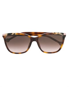 Солнцезащитные очки черепаховой расцветки Carolina herrera