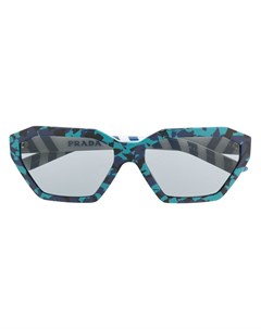 Солнцезащитные очки в геометричной оправе Prada eyewear