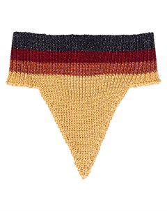 Вязаный шарф на пуговицах Marco de vincenzo