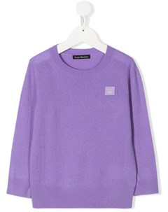 Джемпер с нашивкой логотипом Acne studios