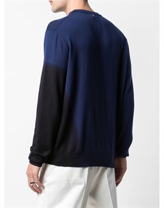 Пуловер с контрастной вставкой Oamc