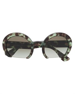 Солнцезащитные очки в круглой оправе Miu miu eyewear