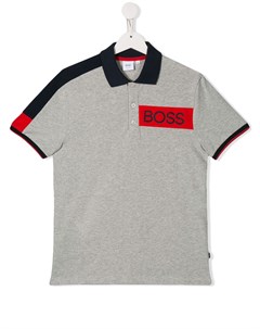 Рубашка поло с логотипом Boss kids
