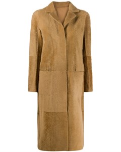 Удлиненное однобортное пальто Sprung frères