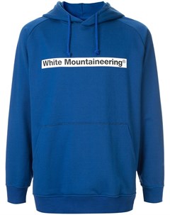 Худи на шнурке с логотипом White mountaineering