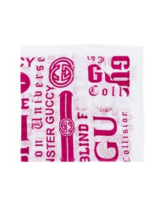 Шарф с контрастным логотипом Gucci kids