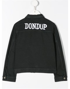 Джинсовая куртка с логотипом Dondup kids