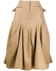 Структурированная юбка 2000 х годов асимметричного кроя Junya watanabe comme des garçons pre-owned