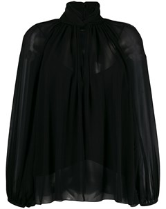 Блузка с завязкой на воротнике Givenchy