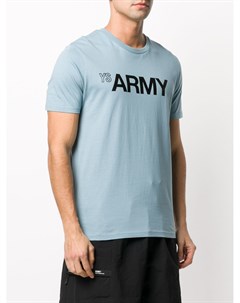 Футболка Army с логотипом Yves salomon homme