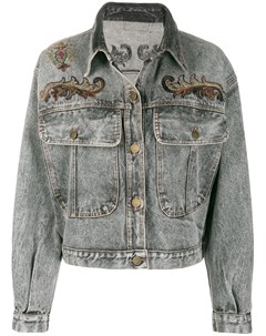 Джинсовая куртка 1980 х годов с вышивкой A.n.g.e.l.o. vintage cult