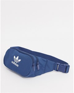 Темно синяя сумка кошелек на пояс Adidas originals