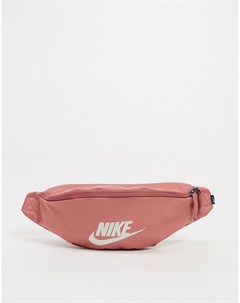Бледно красная сумка кошелек на пояс Heritage Nike