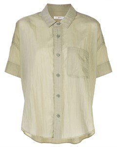 Блузка свободного кроя с накладными карманами Julien david
