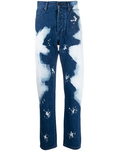 Джинсы с эффектом разбрызганной краски Calvin klein jeans est. 1978