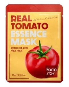 Маска Real Tomato Essence Mask Тканевая для Лица с Экстрактом Томата 23 мл Farmstay