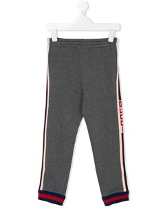Спортивные брюки с полосками и логотипом Gucci kids