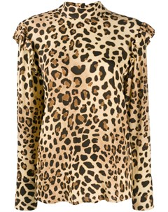 Блузка с леопардовым принтом Be blumarine