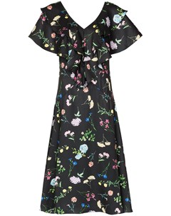 Платье Maeva с цветочным принтом и оборками Paper london