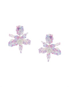 Серьги цветочного дизайна с кристаллами Lele sadoughi