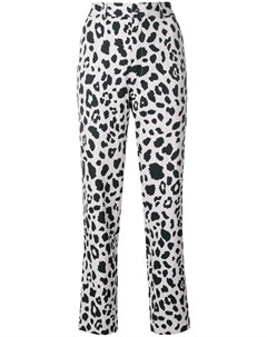 Леопардовые прямые брюки Koché