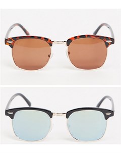 Солнцезащитные очки в стиле ретро SVNX 7x