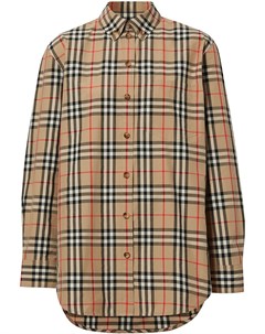 Рубашка в клетку Vintage Check на пуговицах Burberry