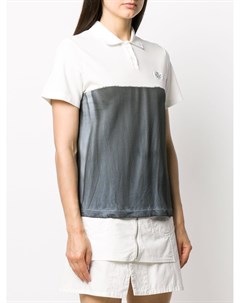 Рубашка поло в стиле колор блок с логотипом Mr & mrs italy