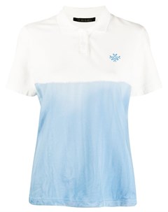 Рубашка поло в стиле колор блок с логотипом Mr & mrs italy