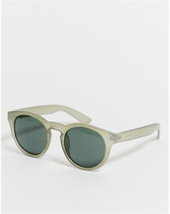 Зеленые круглые солнцезащитные очки Monki