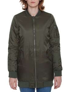 Куртка Ladies Long Bomber Jacket женская Olive XS Urban classics