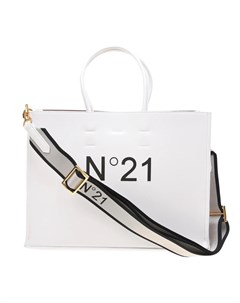Белая сумка шоппер No21