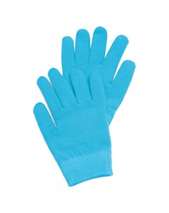 Маска перчатки для рук голубая Naomi