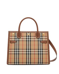 Сумка тоут Title в клетку Vintage Check Burberry