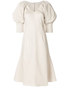 Платье с объемными рукавами Aalto