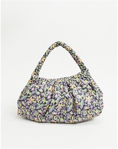 Мягкая разноцветная сумка с цветочным принтом & other stories