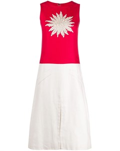 Платье трапеция 1960 х годов с аппликацией A.n.g.e.l.o. vintage cult