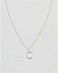 Серебряное ожерелье с кристаллами Swarovski от Accessorize