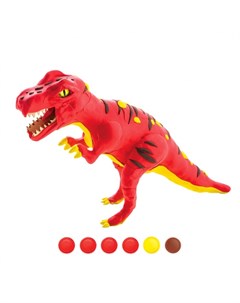 Развивающая игрушка Конструктор лепка Тираннозавр Robotime