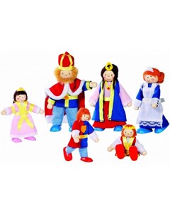Куклы Семья царская 6 в 1 Goki